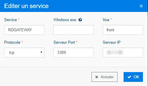 APM SERVICES CONFIG RDP