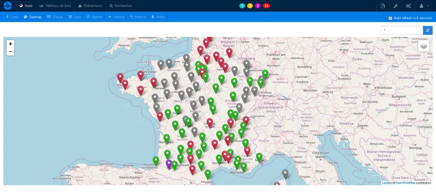 automatic modeling of site IT supervision