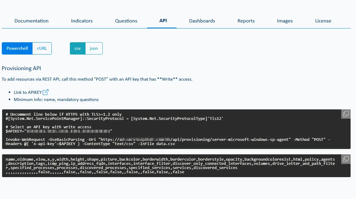 Deploy monitoring for a large IT system with 4 <span class='blue'>CSV files</span>