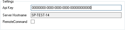 Windows Agent parameters 1