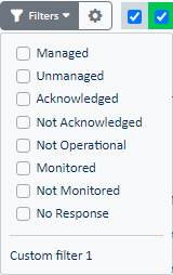 Status filters