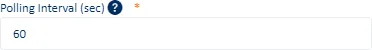 Resource polling interval