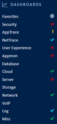 Monitor menu
