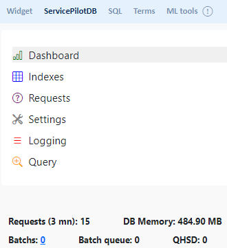 Database view