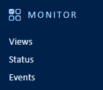 Monitor menu