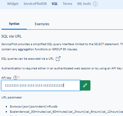 Query view