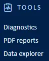 Tools menu