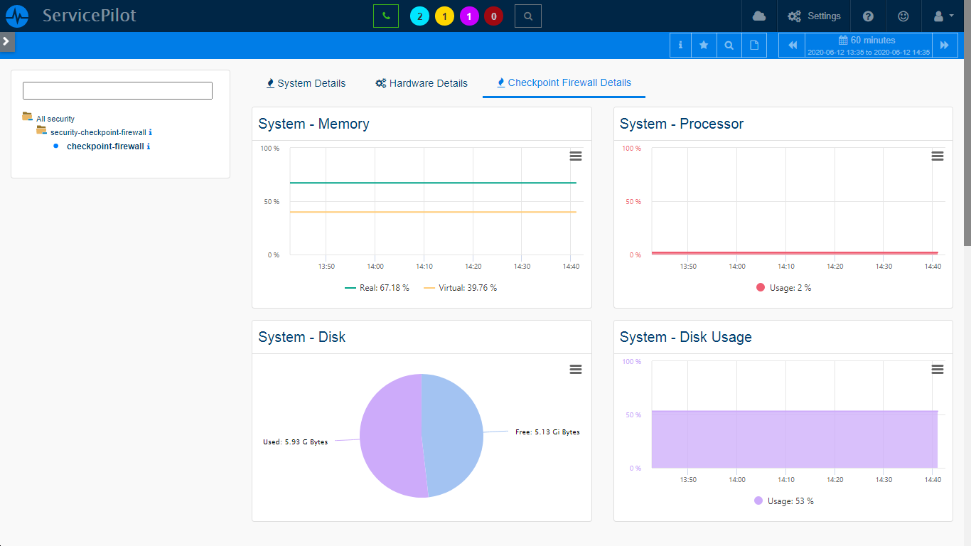Supervisar CHECKPOINT FIREWALL (3/7)
