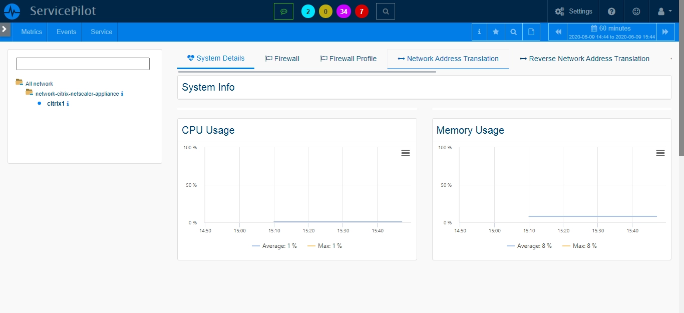 Supervisar CITRIX NETSCALER APPLIANCE (2/4)