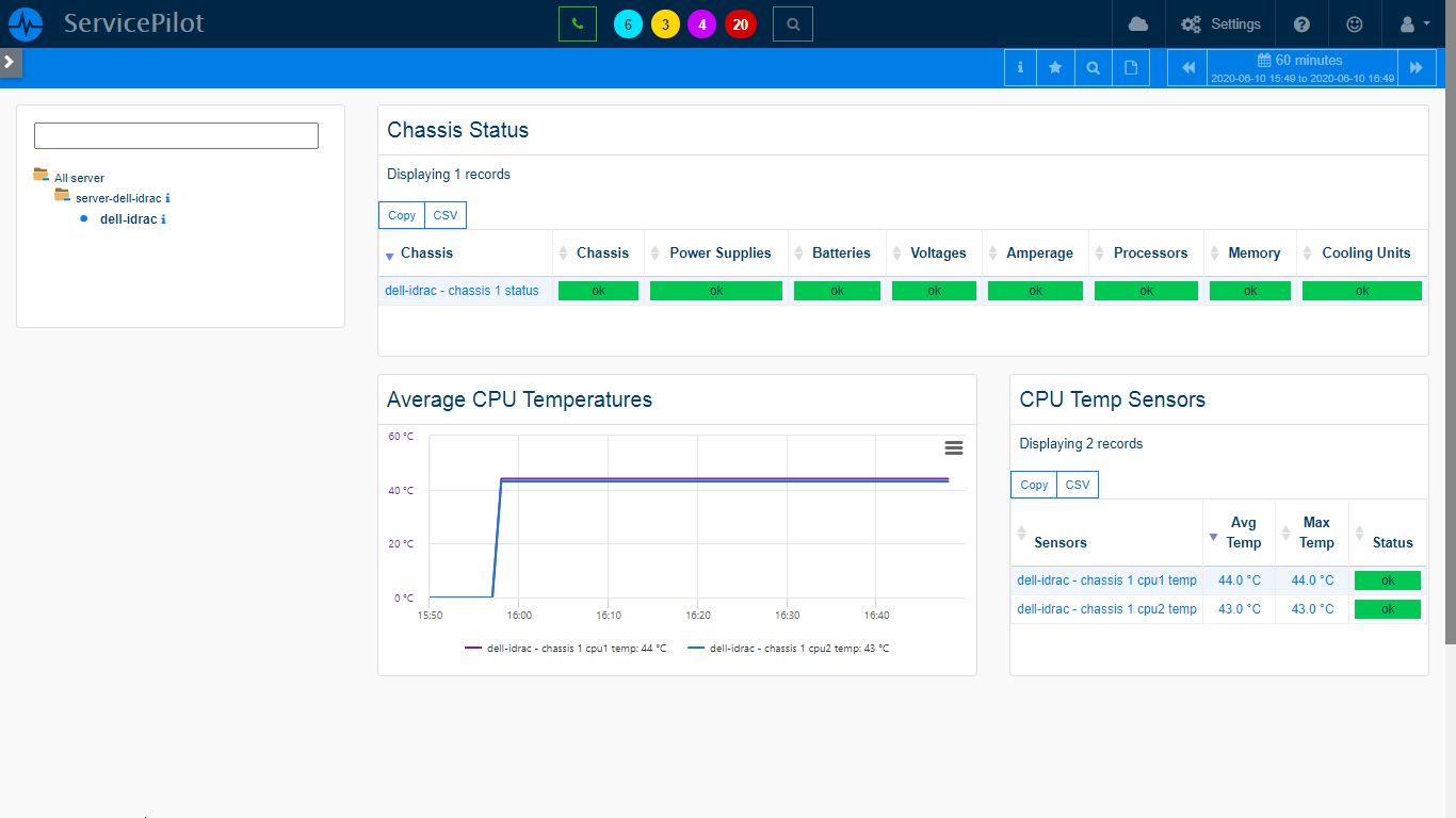 Supervisar DELL IDRAC (1/3)