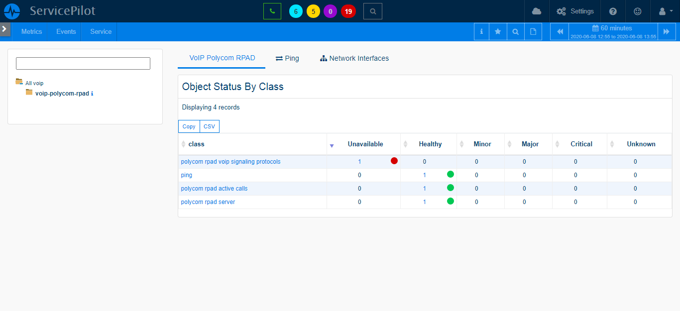 Monitor POLY RPAD (1/1)