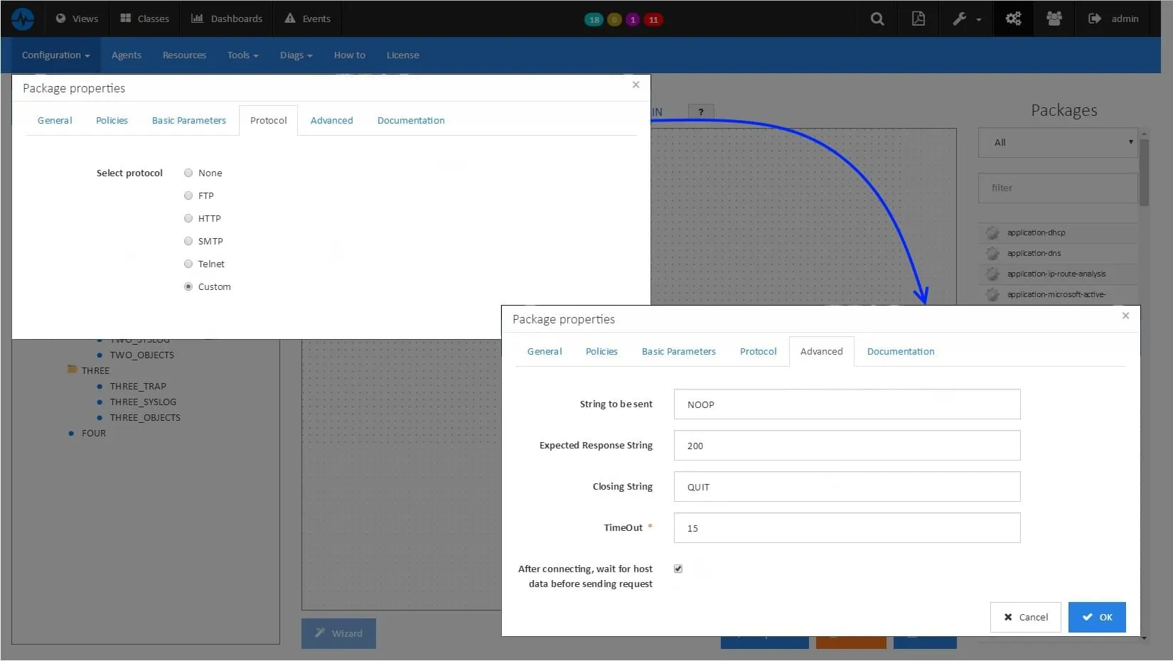 <span class='blue'>Customized</span> TCP Tests in Context