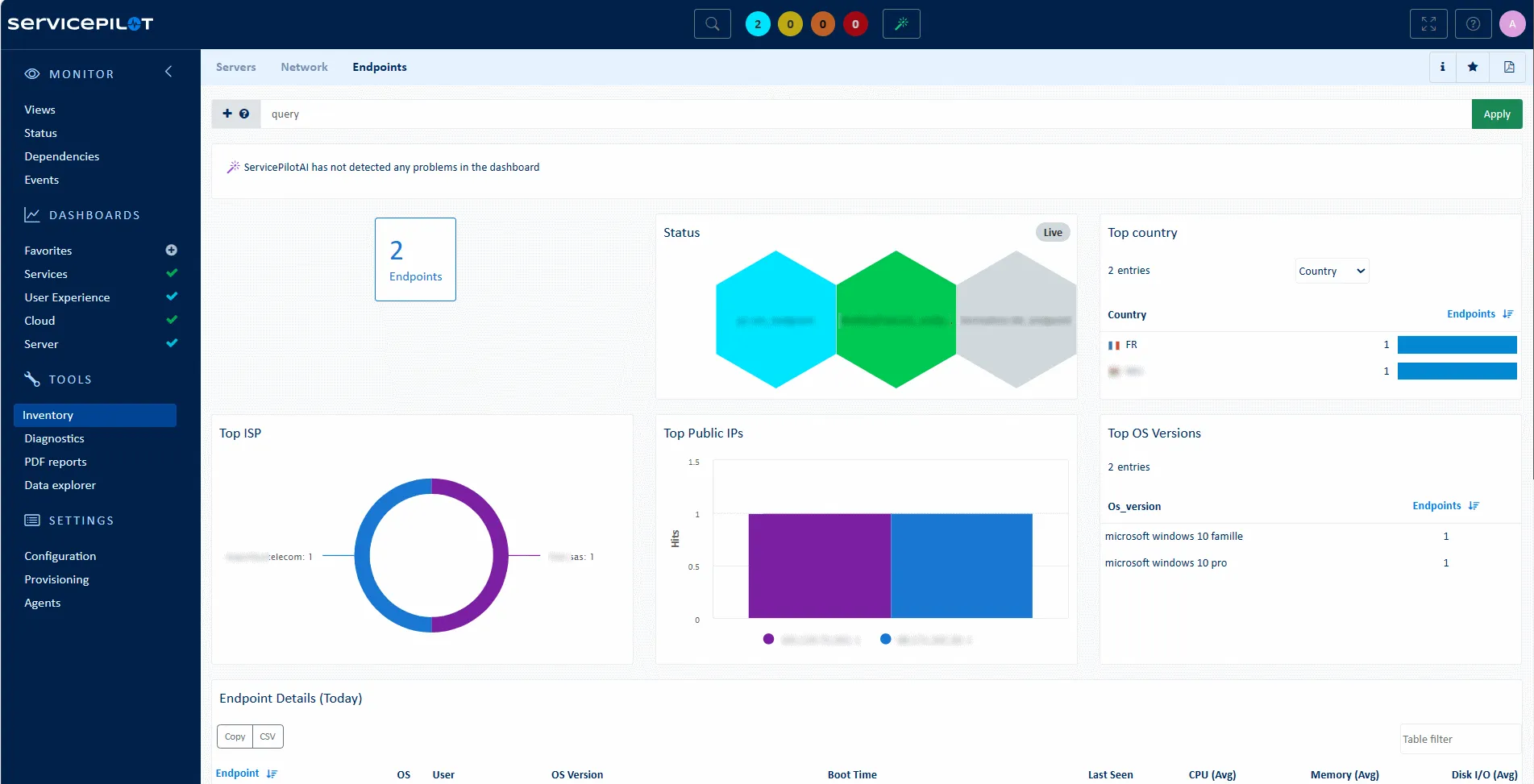 <span class='blue'>Visibilité</span> sur les Endpoints Windows